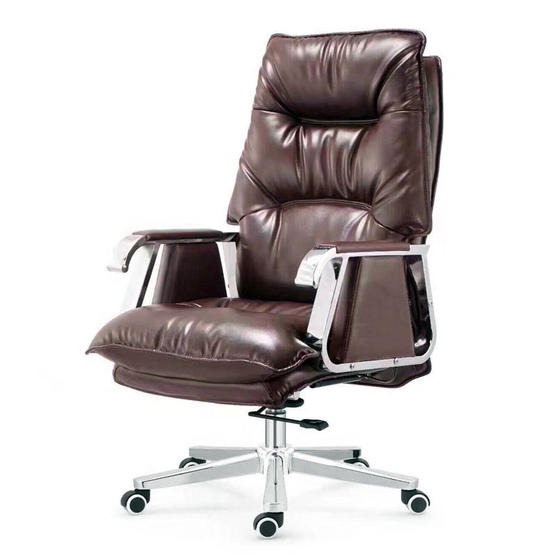 High Back Executive Swivel Office Chair Faux Leather Office Chair