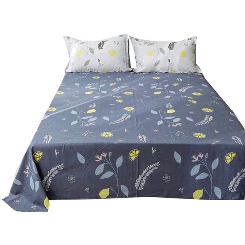 Cotton Fitted Sheet Single Piece Home Bedroom Dormitory Simple Bed Sheet