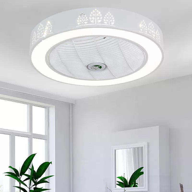 Acrylique Round Laser-Cut Plafond venti