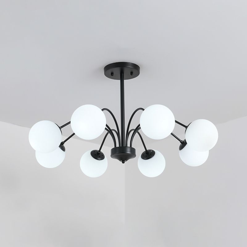 Light Luxury Simple Modern Nordic Style LED Chandelier Pendant Light for Living Room Bedroom