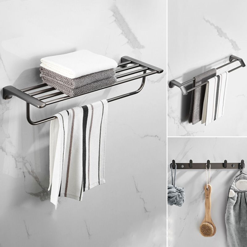 Modern Bathroom Accessories Hardware Set Grey Bathroom Accessory Kit