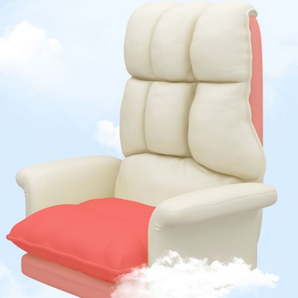 Executive Swivel Chair with Padded Arms Modern Computer Chair with Wheels