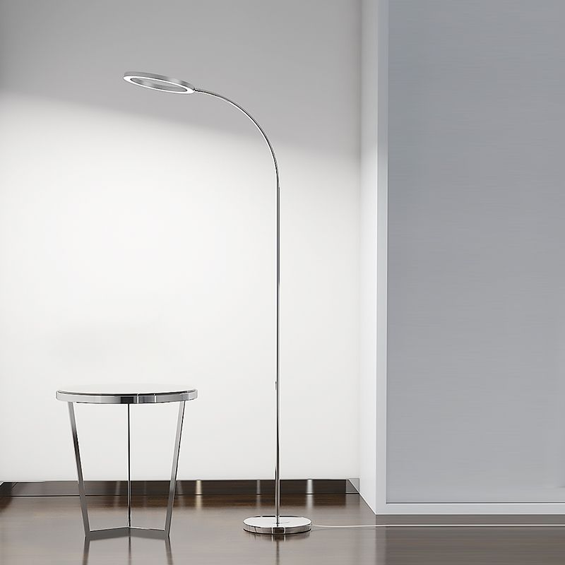 Floor Standing Lamp Modern Style LED Metal Floor Light for Living Room