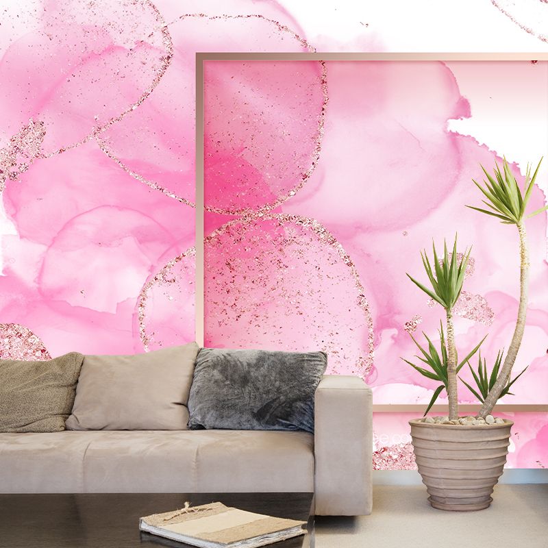 Illustration Mildew Resistant Mural Wallpaper Plant Decoration Indoor Wall Mural