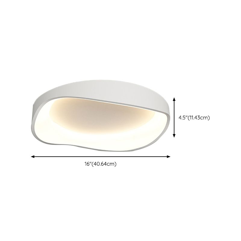 Contemporary LED Ceiling Lamp Geometrical Flush Mount Lighting for Bedroom