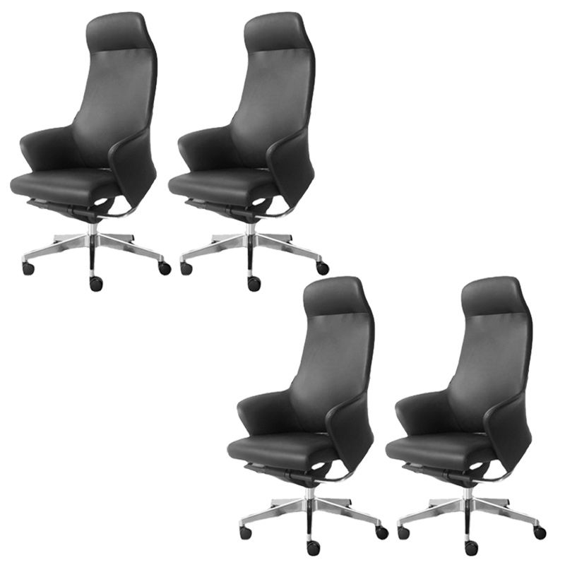 High-back Managers Chair Tilt Mechanism Office Chair with Swivel Casters