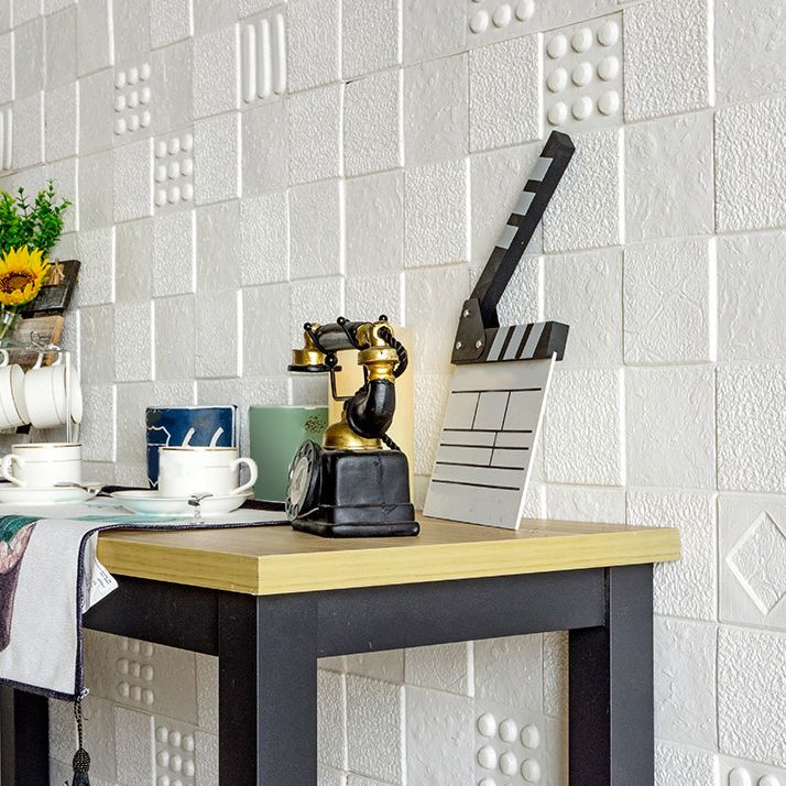 Home Indoor Wall Panel 3D Print Bricks Peel and Stick Wall Paneling