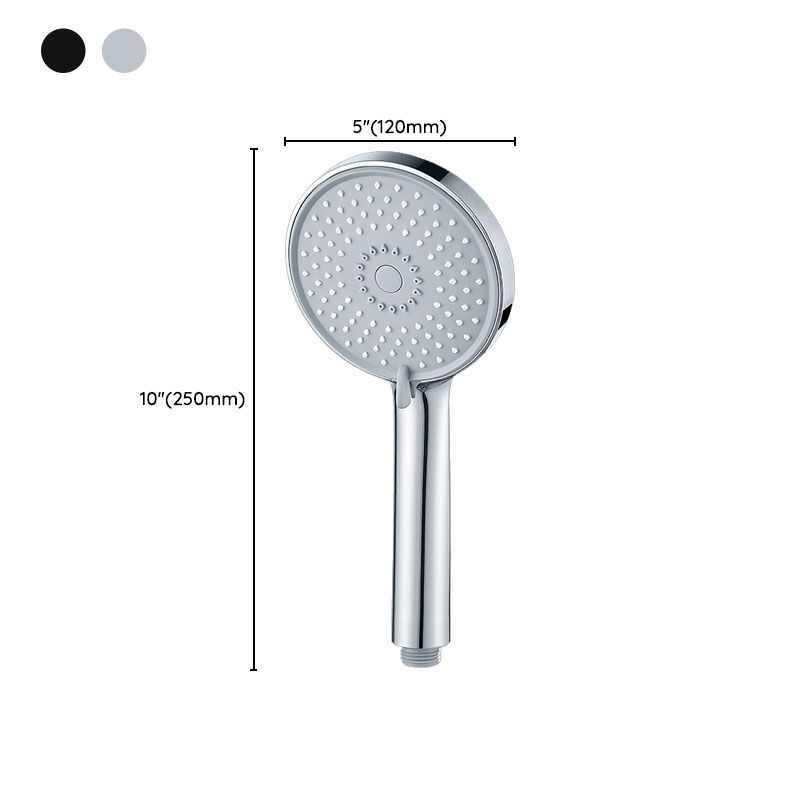 Rain Fall Handheld Shower Head High Flow 3-Spray Patterns Wall-Mount Showerhead