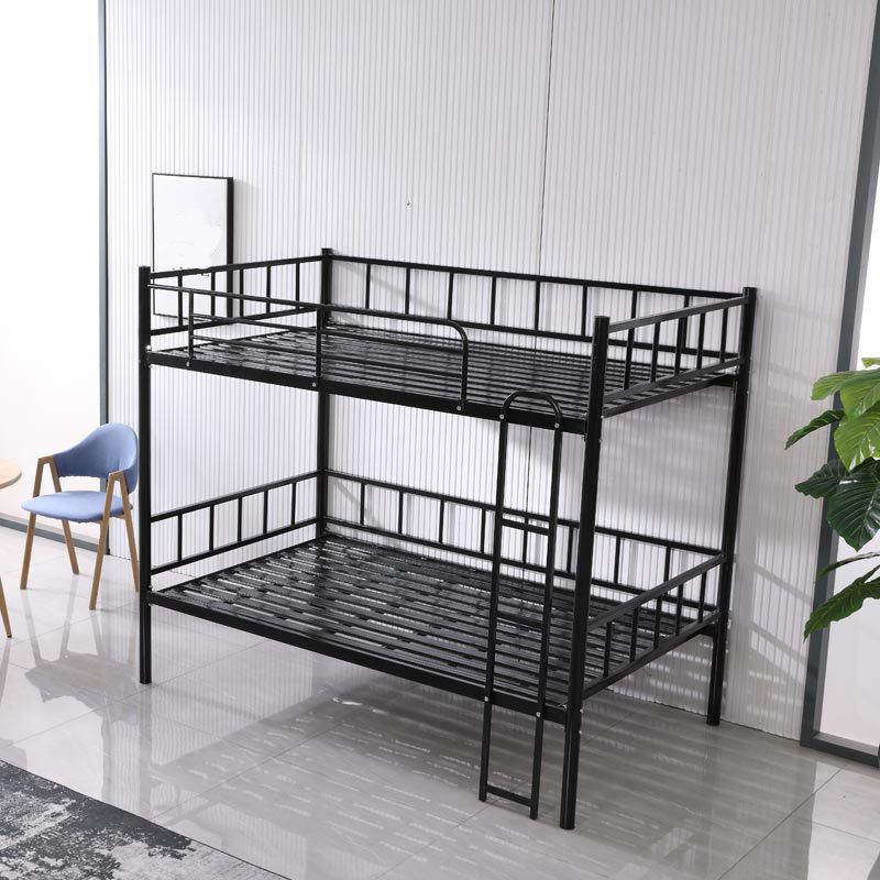 Scandinavian Iron with Guardrail Headboard No Theme Standard Bed