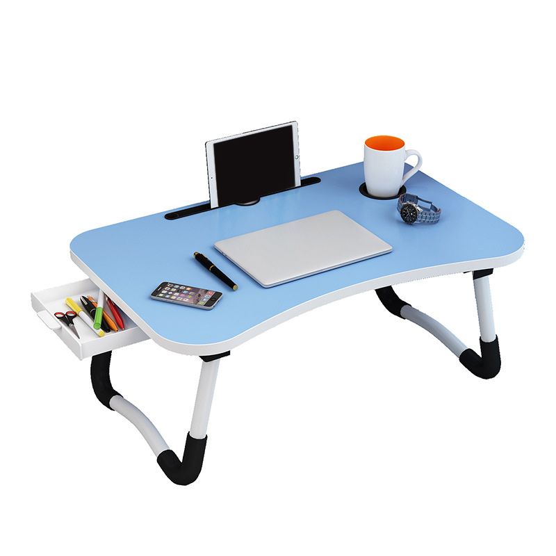 Rectangular Shaped Office Laptop Table Reversible Multiple Colors Writing Desk for Home