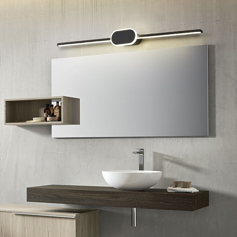 Minimalism LED Mirror Lamp Metal Bathroom Vanity Light Fixtures