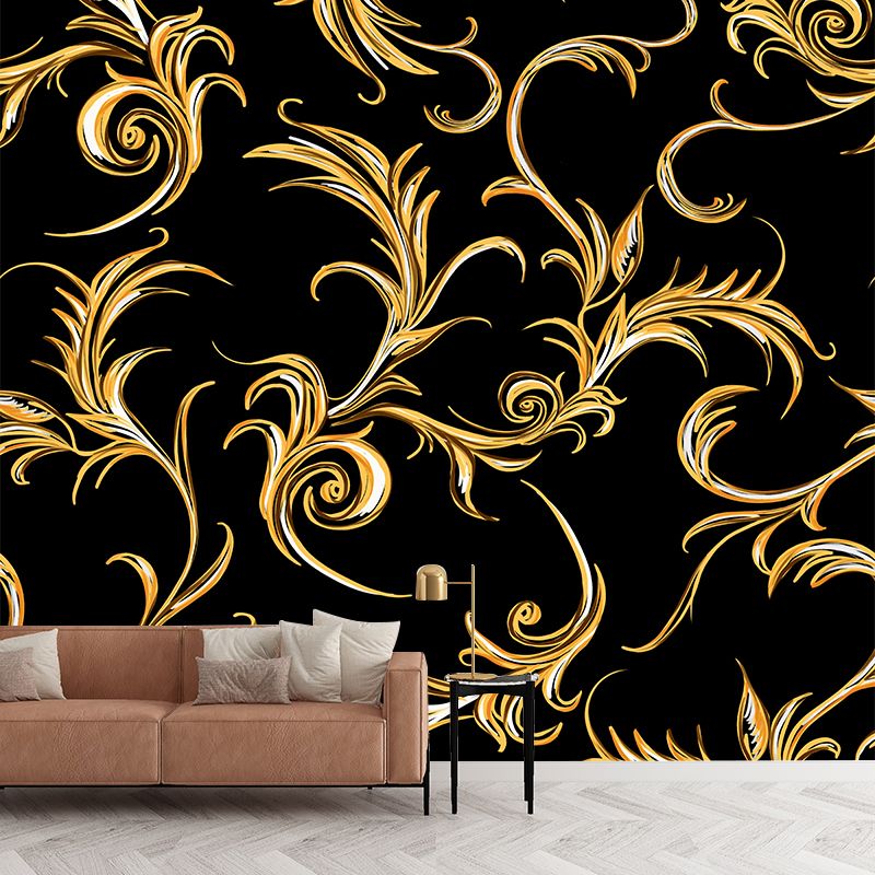 Decorative Illustration Mural Wallpaper Vine Pattern Indoor Wall Mural