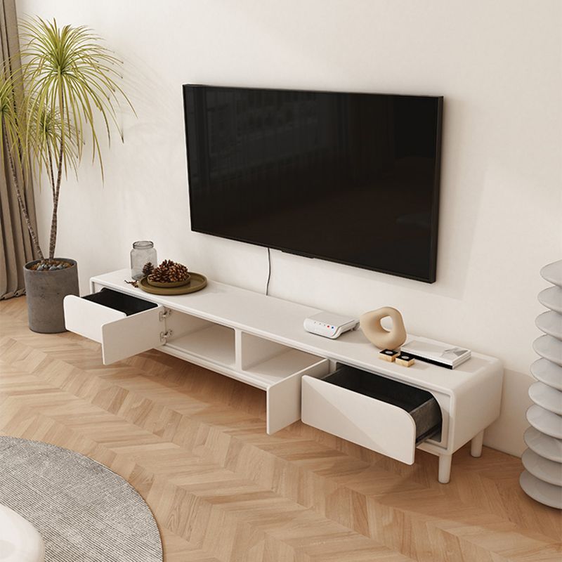 Modern Media Console TV Stand Wooden TV Stand Console with Drawers