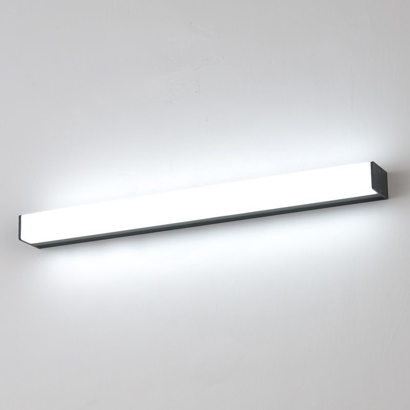 Modern Minimalist in stile Minimalista Rettangolo LED Vanity Freeputuri di vanità acrilica Sconce per bagno