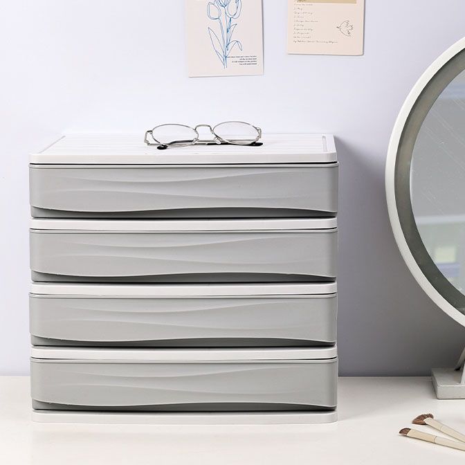 Nordic File Cabinet Plastic Multi Drawers Plastic File Cabinet