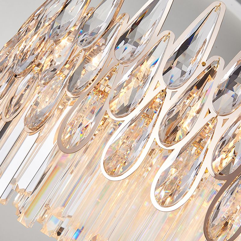 Éclairage de lustre de style moderne