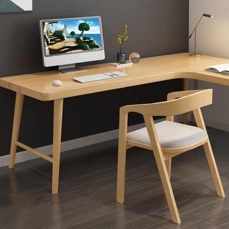 Home and Office Minimalist Office Desk L-Shaped Modern Writing Desk