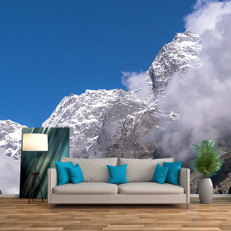 Mountain Eco-friendly Photography Wall Mural Drawing Room Wallpaper