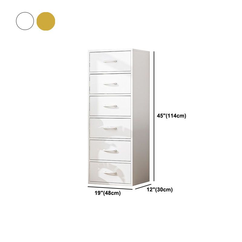 Wooden Dresser Modern Style Vertical Bedroom Storage Chest Dresser with Drawers