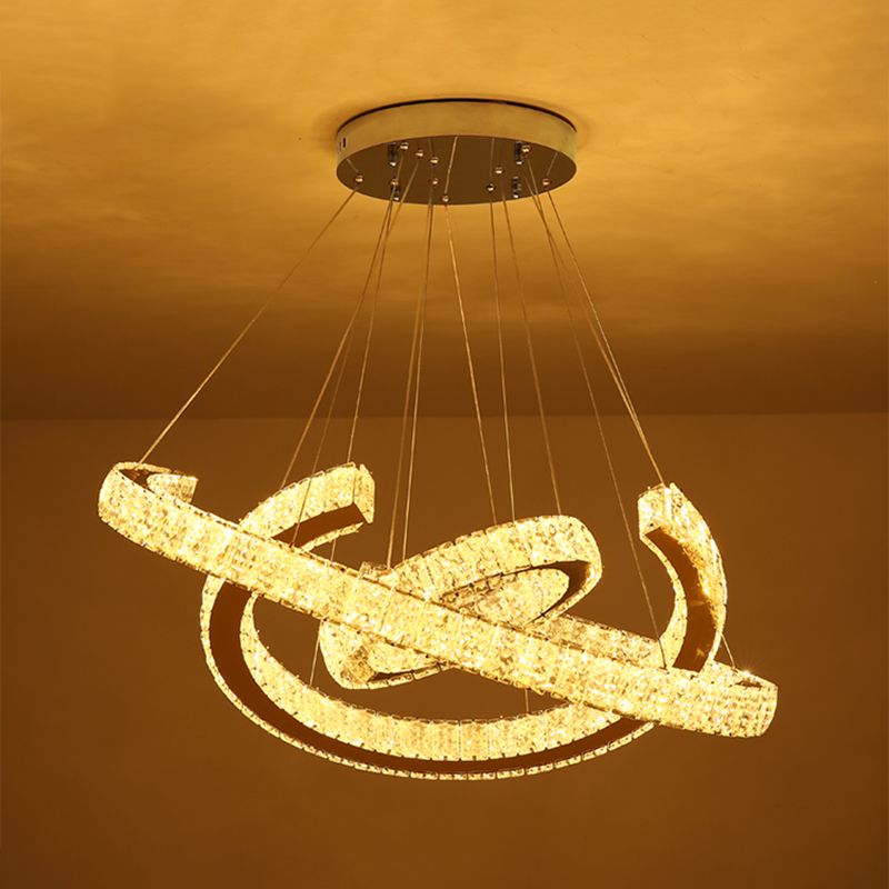 Ring Crystal Plafond Pendant