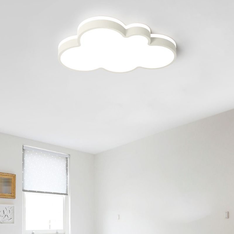 Multi-Color Flush Lamp Modern Style Flush Mount Light Fixtures for Kids Room