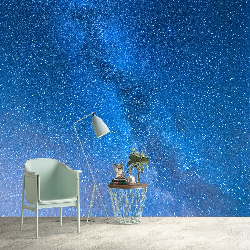 Vivid 3D Mural Mildew Resistant Wall Cosmic Galaxy Wallpaper Living Room Wall Mural