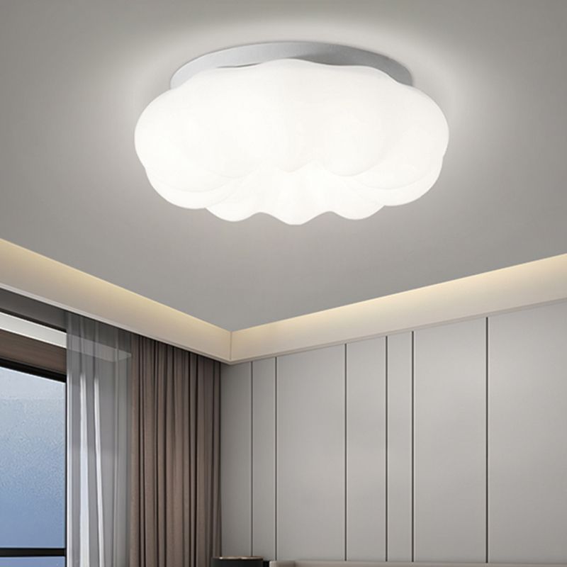 Modern Flush Mount Ceiling Light Cloud Flush Light for Kids Room