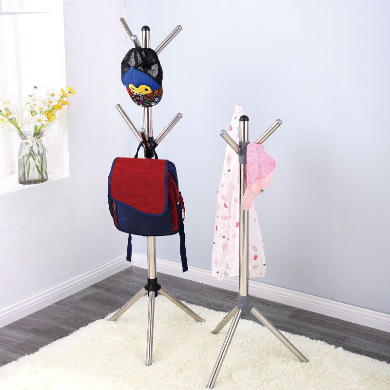 Industrial Style Hall Stand Metal Free Standing Hall Stand with Coat Hook