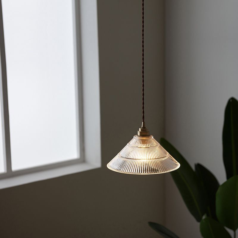 Hangende lamp met één bulb