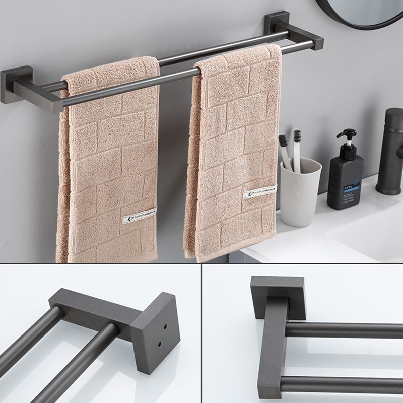 Contemporary Bathroom Accessory As Individual Or As a Set in Metal