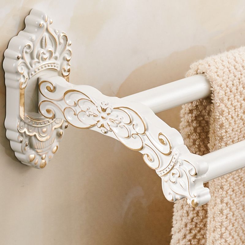 Traditional Bath Hardware Set White Bathroom Accessories Hardware Set