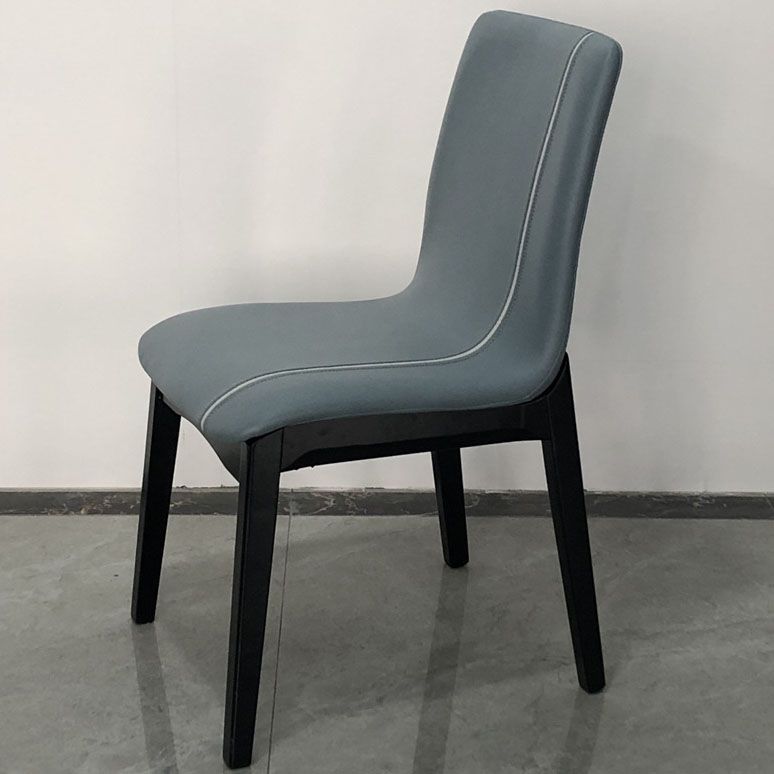 Contemporary Parsons Chair Upholstered Furniture in Matte Finish for Home