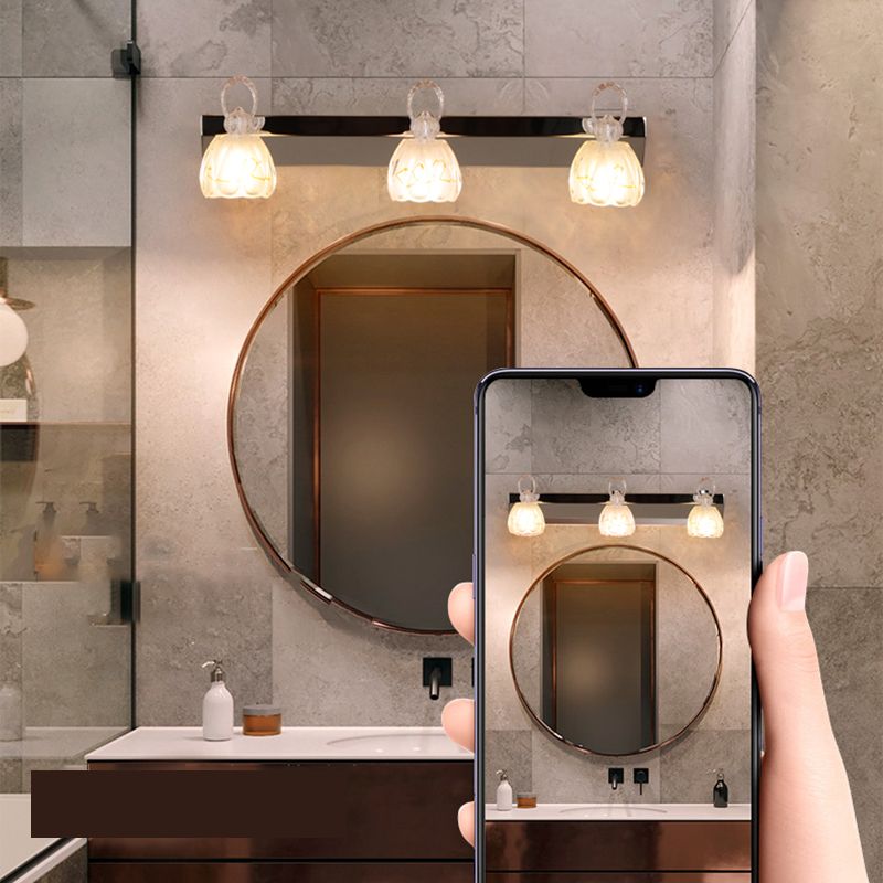 Modern Simple Mirror Light Noordse toilet Toilet Badkamer Glazen schaduw Mirror Lamp FIETE