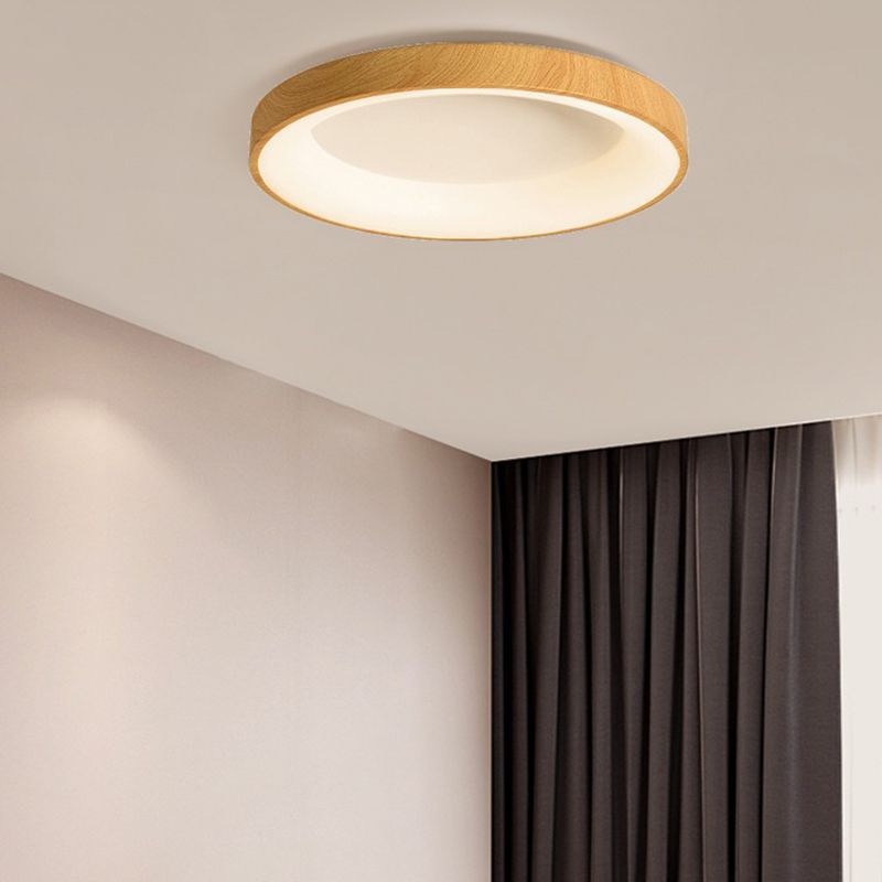 Nordic Geometric Shape Ceiling Light Aluminum LED Flush Mount Light for Bedroom