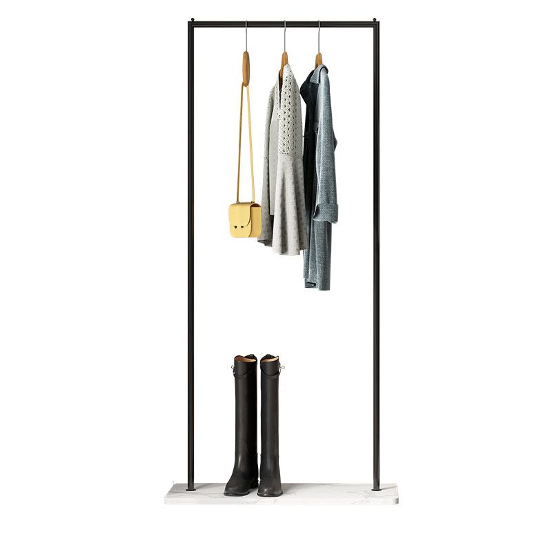 Contemporary Hall Stand Metal No Distressing Free Standing Coat Rack