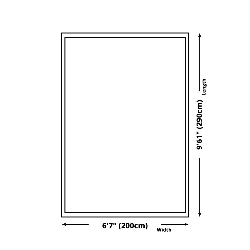 Tapis de support à imprimé polyester du milieu du siècle Tapis de support antidérapant lavable pour décoration intérieure