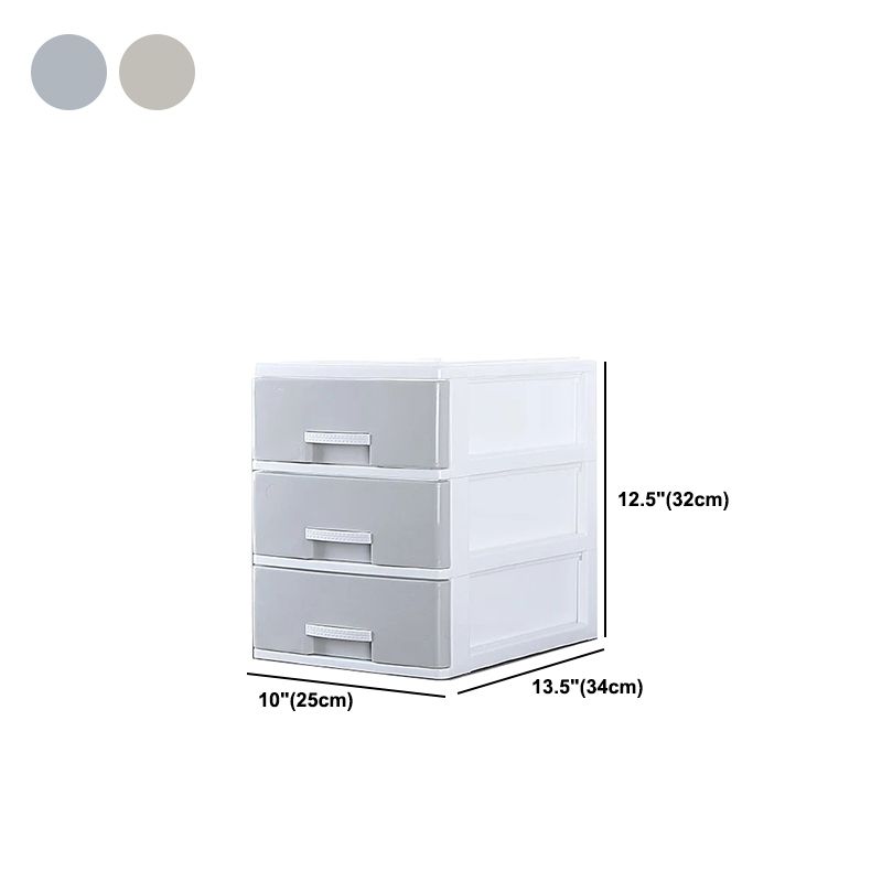 Modern Cabinet Plastic with Drawers Filing Cabinet for Home Office