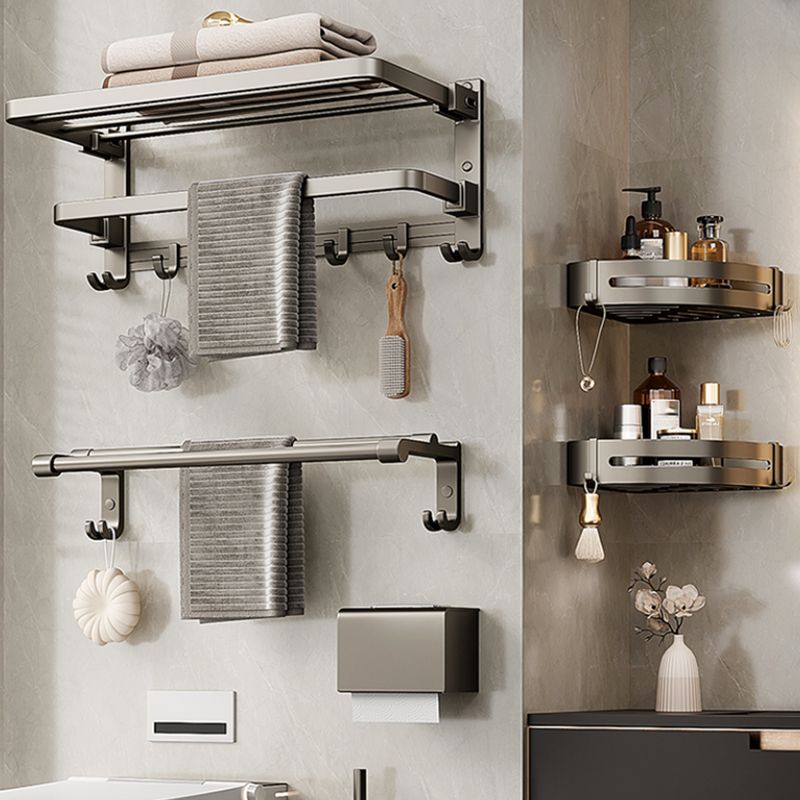 Modern Towel Bar Bathroom Set Bath Shelf Bathroom Accessory Kit