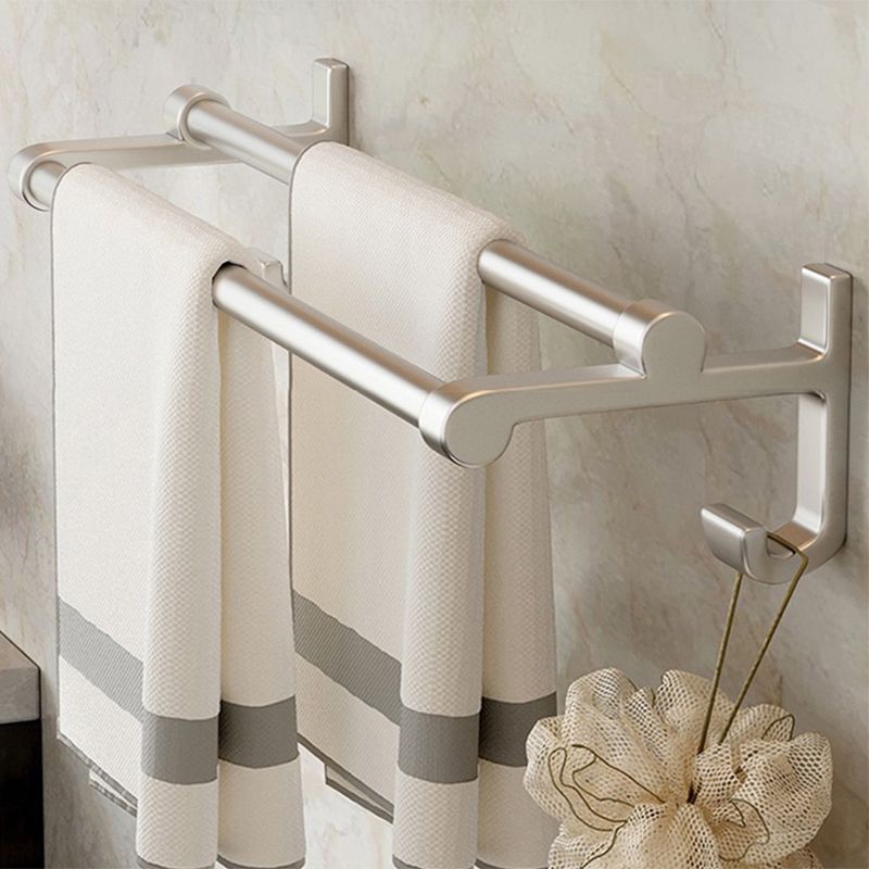 Modern Polished Chrome Bathroom Accessory Set Bath Shelf/Towel Bar/ Paper Holder Included