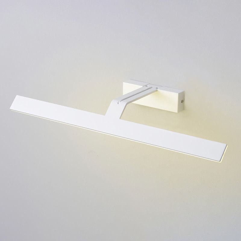 Lineaire wandkandelverlichting Moderne LED -metalen wandverlichtingsarmatuur met acrylschaduw