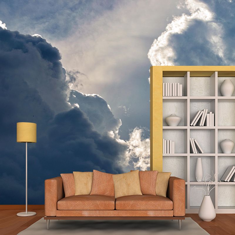 Decorative Wall Mural Moisture Resistant Sky Photography Wall Mural