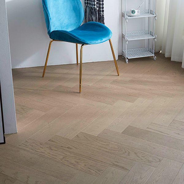 Solid Color Laminate Floor Natural Oak Textured Laminate Flooring