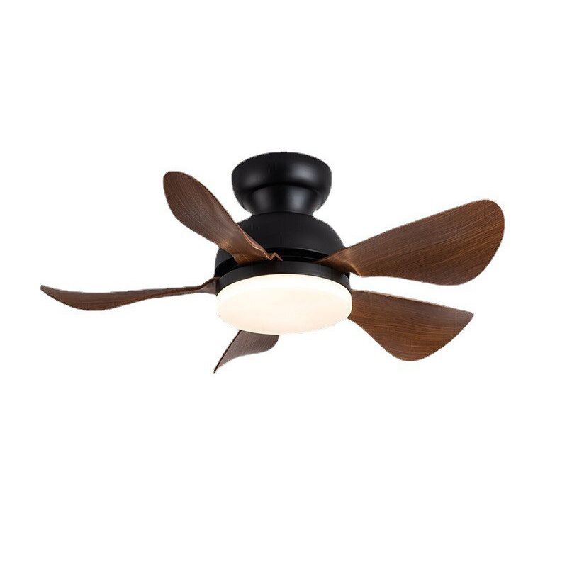 Nordic Style Ceiling Fan Lamp Circle Shape Ceiling Fan Light for Living Room