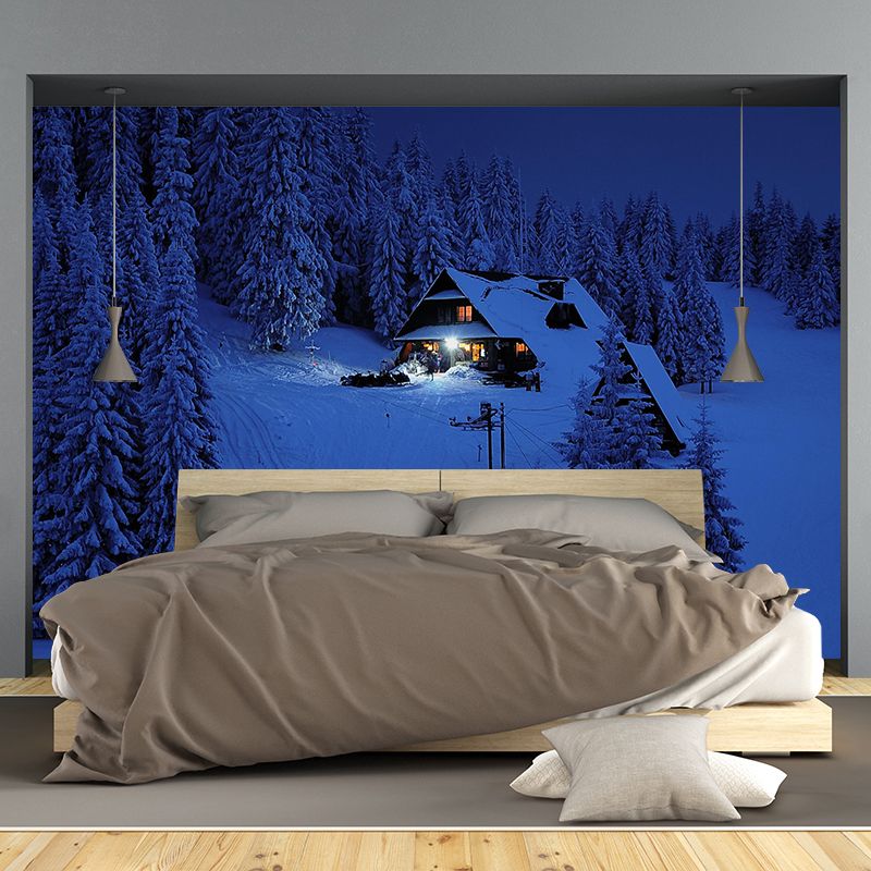 Decorative Mural Mildew Resistant Forest Photography Indoor Wall Mural