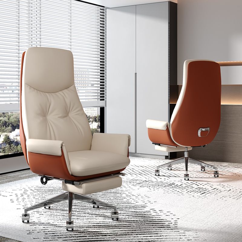 Armless Office Chair Modernism Desk Chair with Wheels for Office