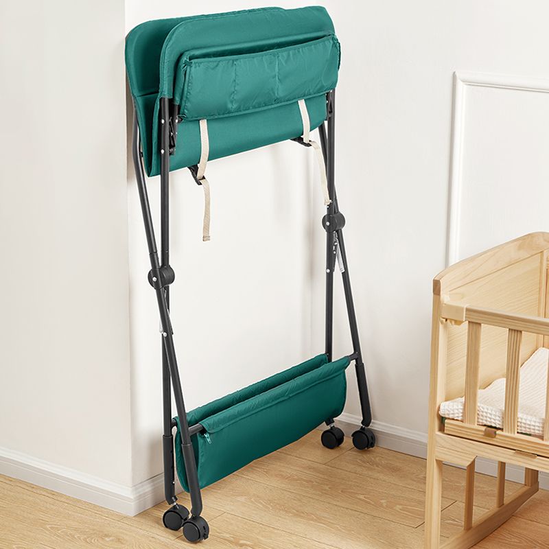 Modern Metal Baby Changing Table Folding Changing Table with Basket