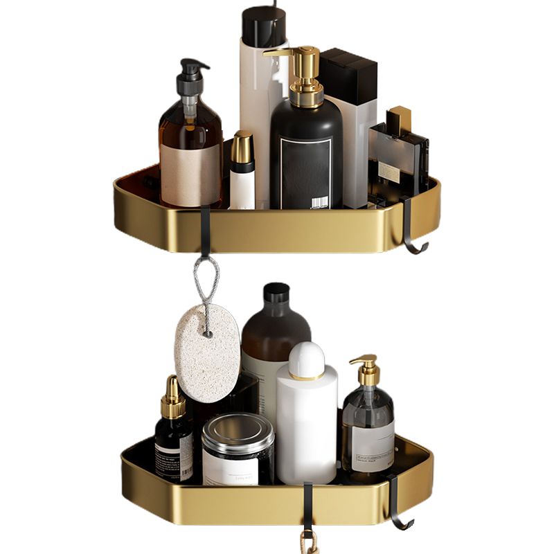 Contemporary Stainless Bathroom Accessory As Individual Or As a Set in Black and Gold