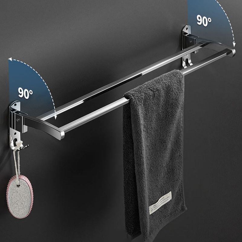 Modern Bathroom Set Stainless Steel Bath Shelf Paper Holder Bathroom Accessory Kit