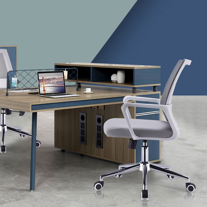Mid Back Swivel Working Chair Modern Office Chair with Tilt Mechanism