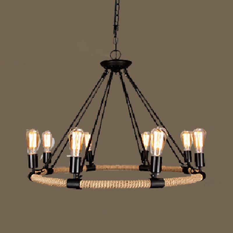 Industrial Household Light Ceiling Hanging Light Fixture for Drawing Room Sitting Room